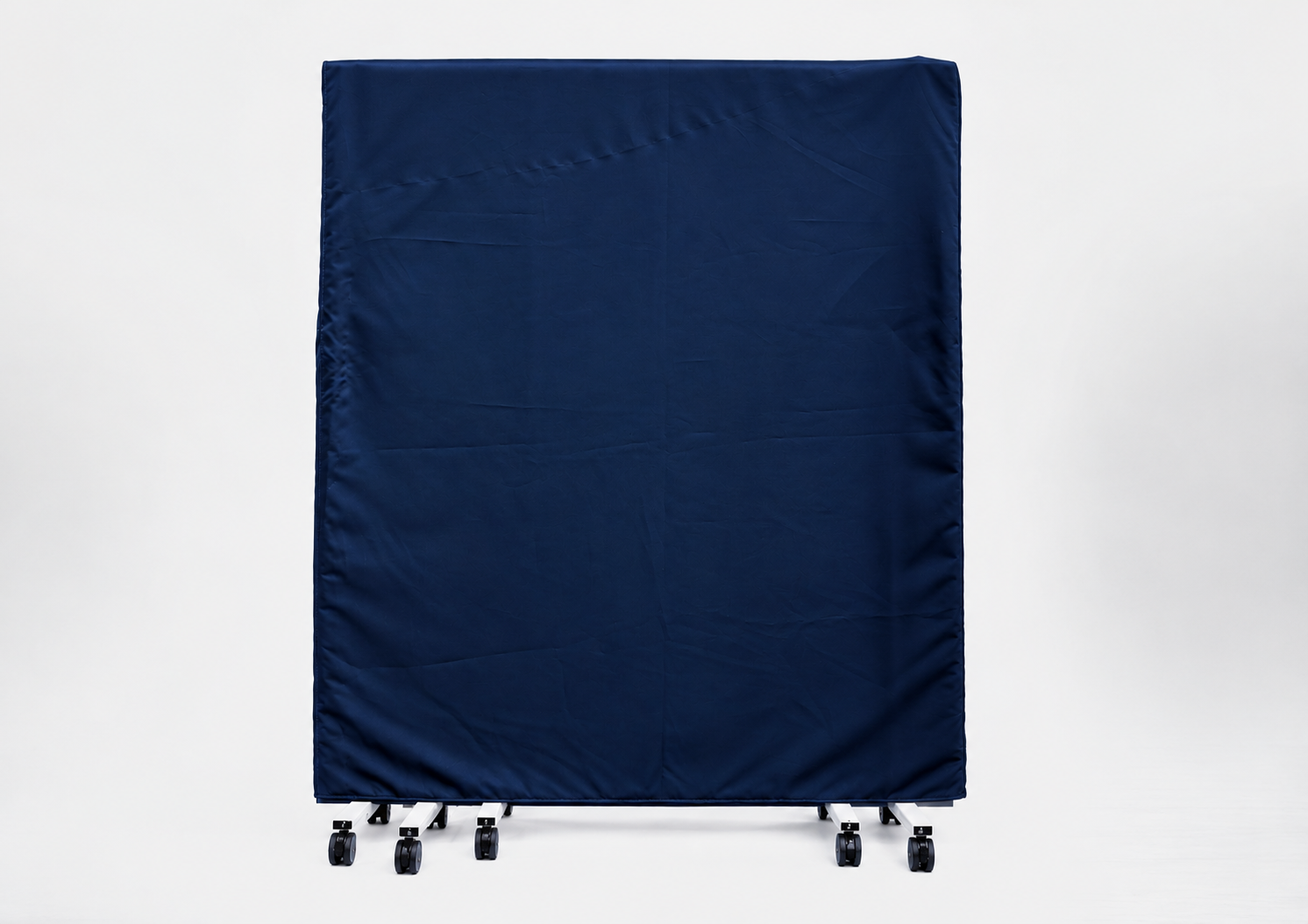 Dunkelblaues Outdoor-Cover für die Windschutzwand
